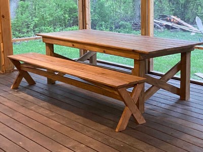 Table & Benches